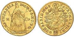 1 Ducat Ungheria Oro Maria Theresa of Austria (1717 - 1780)