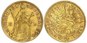 1 Ducat Ungheria Oro Maria Theresa of Austria (1717 - 1780)