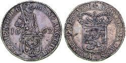 1 Ducat Provincias Unidas de los Países Bajos (1581 - 1795) Plata 