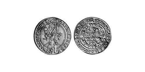 1 Ducat Principato di Ansbach (1398–1792) Rame Gioacchino Ernesto di Brandeburgo-Ansbach(1583 – 1625)