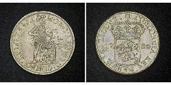 1 Ducat Republik der Sieben Vereinigten Provinzen (1581 - 1795) Silber 