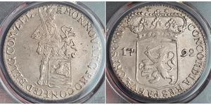 1 Ducat Republik der Sieben Vereinigten Provinzen (1581 - 1795) Silber 