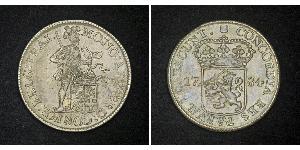 1 Ducat Republik der Sieben Vereinigten Provinzen (1581 - 1795) Silber 