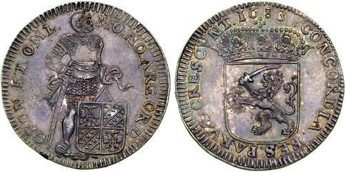 1 Ducat Republik der Sieben Vereinigten Provinzen (1581 - 1795) Silber 
