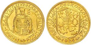 1 Ducat Czechoslovakia (1918-1992) 金 