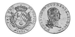 1 Ducat Electorate of Bavaria (1623 - 1806) 金 