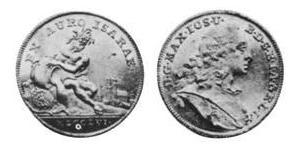 1 Ducat Electorate of Bavaria (1623 - 1806) 金 Maximilian III Joseph, Elector of Bavaria (1727 – 1777)