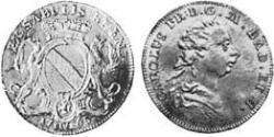 1 Ducat Margrave of Baden-Durlach (1535 - 1771) 金 