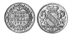 1 Ducat Margrave of Baden-Durlach (1535 - 1771) 金 