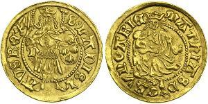 1 Ducat 匈牙利王国 金 Matthias Corvinus of Hungary  (1443 -1490)