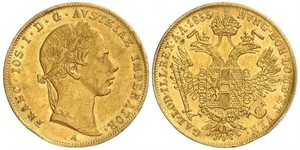 1 Ducat 哈布斯堡君主國 金 弗朗茨·约瑟夫一世 (1830 - 1916)