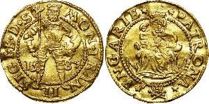 1 Ducat 外西凡尼亞公國 (鄂圖曼帝國) (1570 - 1711) 金 Sigismund Báthory,  prince of Transylvania (1572 -1613)