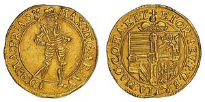 1 Ducat 奥地利历史 (1156 - 1806) 金 馬克西米連三世 (上奧地利) (1558 – 1618)
