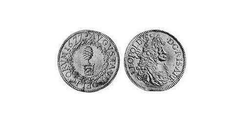 1 Ducat 奥格斯堡 (1276 - 1803 Augsburg) 金 利奥波德一世 (神圣罗马帝国)(1640-1705)