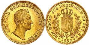 1 Ducat 巴登大公國 (1806 - 1918) 金 利奥波德 (巴登)