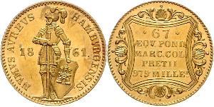 1 Ducat 汉堡 金 