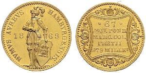 1 Ducat 汉堡 金 