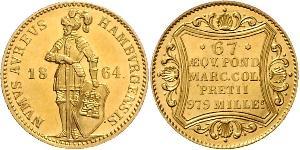 1 Ducat 汉堡 金 