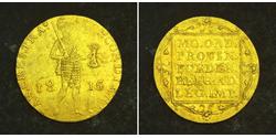 1 Ducat 荷兰王国 金 William I of the Netherlands (1772 - 1843)