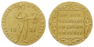 1 Ducat 荷兰王国 金 