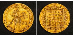 1 Ducat 荷蘭共和國 (1581 - 1795) 金 