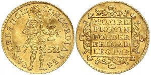 1 Ducat 荷蘭共和國 (1581 - 1795) 金 