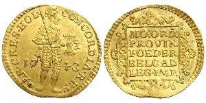 1 Ducat 荷蘭共和國 (1581 - 1795) 金 
