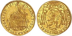 1 Ducat 萨尔茨堡 (1328 - 1803) 金 