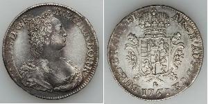 1 Ducaton Paesi Bassi austriaci (1713-1795) Argento Maria Theresa of Austria (1717 - 1780)