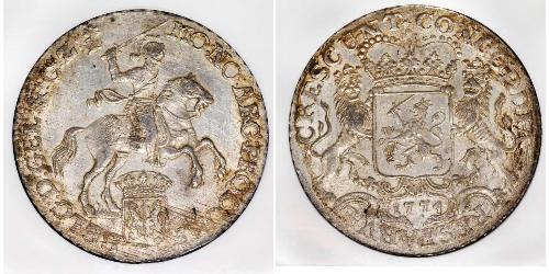 1 Ducaton Países Bajos Austríacos (1713-1795) Plata 