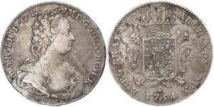 1 Ducaton Austrian Netherlands (1713-1795) Silber Maria Theresa of Austria (1717 - 1780)