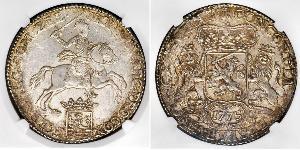 1 Ducaton Republik der Sieben Vereinigten Provinzen (1581 - 1795) Silber 