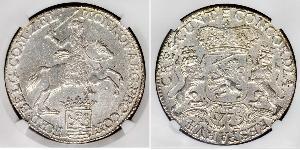 1 Ducaton Republik der Sieben Vereinigten Provinzen (1581 - 1795) Silber 