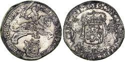 1 Ducaton Республика Соединённых провинций (1581 - 1795) Серебро 