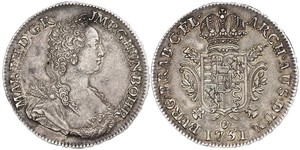 1 Ducaton Австрійські Нідерланди (1713-1795) Срібло Maria Theresa of Austria (1717 - 1780)
