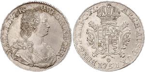 1 Ducaton Австрійські Нідерланди (1713-1795) Срібло Maria Theresa of Austria (1717 - 1780)