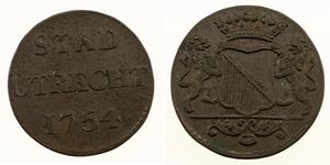 1 Duit Provinces-Unies (1581 - 1795) Cuivre 