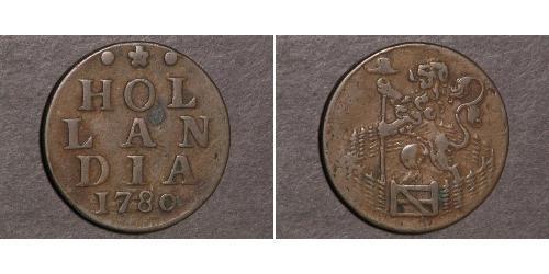 1 Duit Provinces-Unies (1581 - 1795) Cuivre 