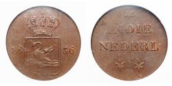 1 Duit Niederlande Kupfer 