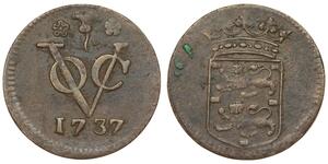 1 Duit Niederlande Kupfer 