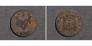 1 Duit Republik der Sieben Vereinigten Provinzen (1581 - 1795) Kupfer 