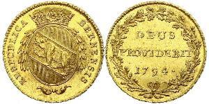 1 Duplone Switzerland Gold 