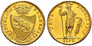 1 Duplone Suisse Or 