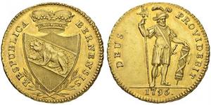 1 Duplone Svizzera Oro 