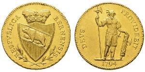 1 Duplone Svizzera Oro 