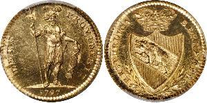 1 Duplone Svizzera Oro 