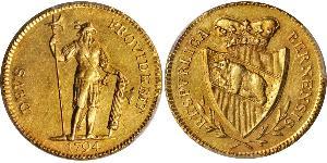 1 Duplone Svizzera Oro 