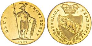 1 Duplone Svizzera Oro 