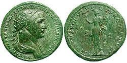 1 Dupondius 羅馬帝國 青铜 Trajan (53-117)