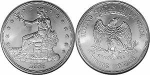 1 Dólar Estados Unidos de América (1776 - ) Cobre/Plata 